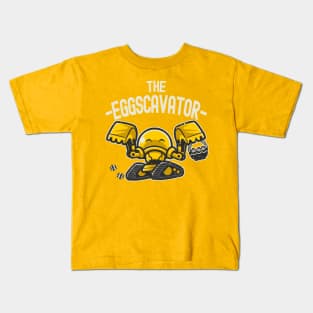 The EggsCavator Kids T-Shirt